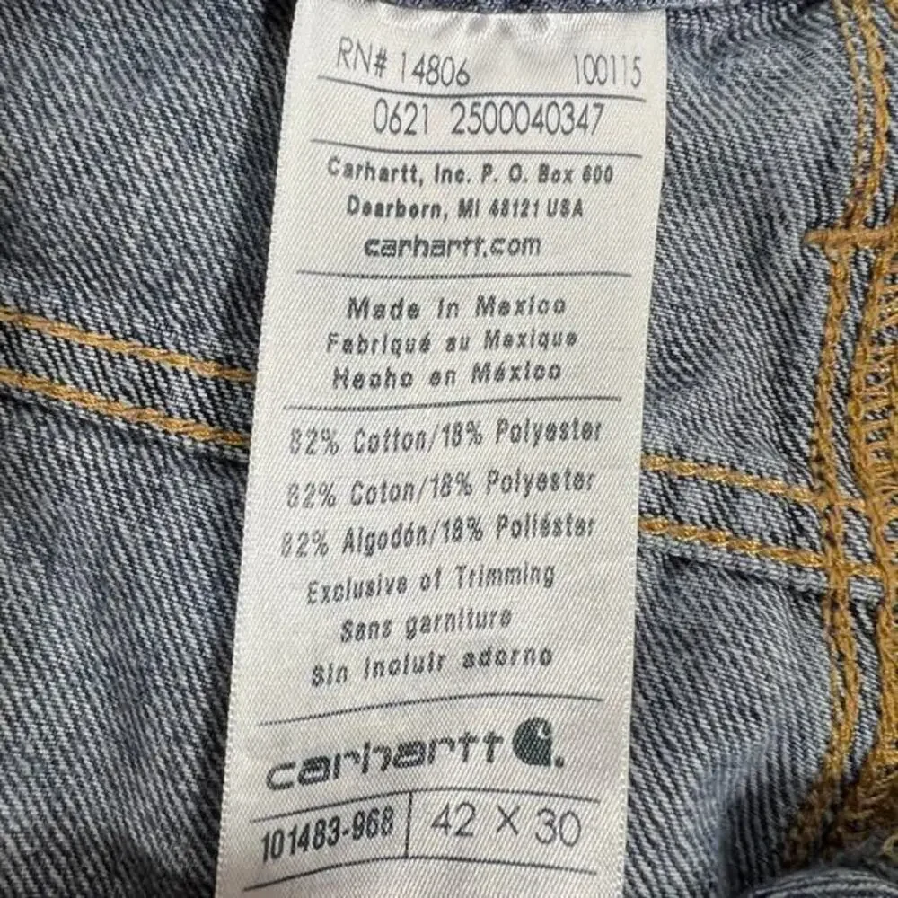 Carhartt Dad Jean Shorts Men's 42